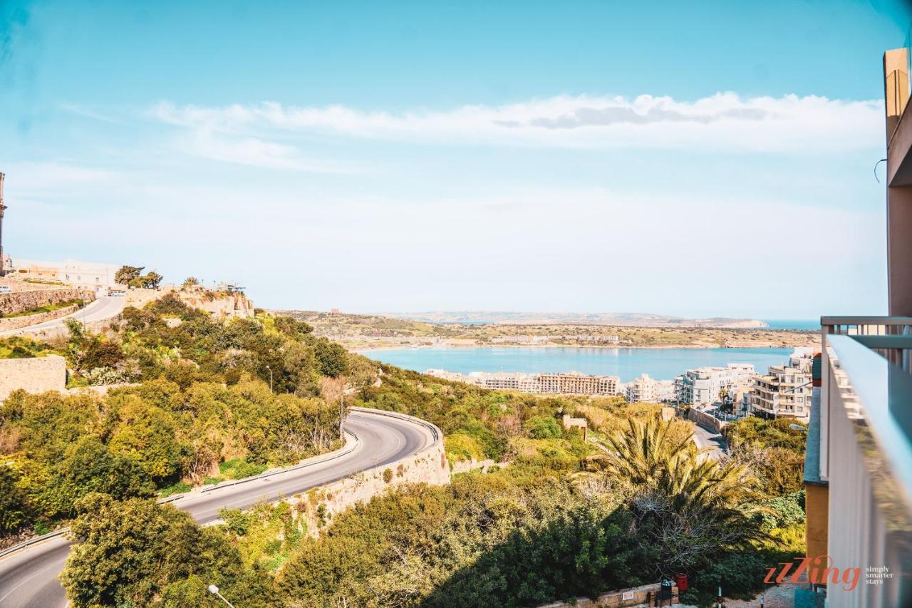 A Holiday Home In Mellieha With Gorgeous Views Exteriér fotografie